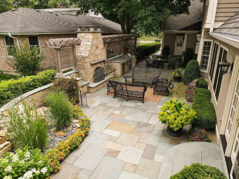 A well-designed landscape 